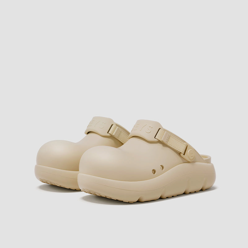BEYS Clown Mule Shoes for Women 2025 New Summer Thick-Soled Birkenstock-Style Clogs, Slip-On Closed-Toe Outdoor Chef Shoes