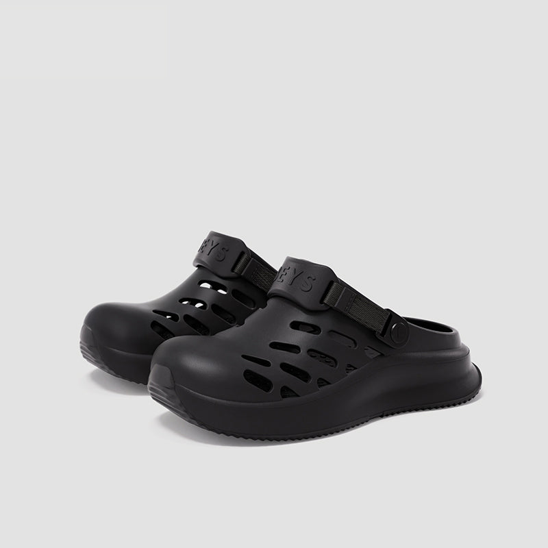 BEYS Men’s & Women’s EVA Clogs – Lightweight Breathable Two-Way Sports Shoes & Slippers, Slip-Resistant Outdoor Walking Sandals with Adjustable Heel Strap