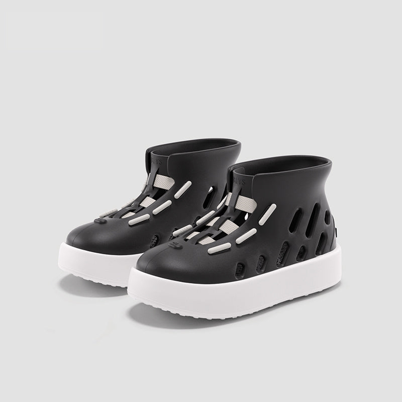 BEYS Men’s & Women’s EVA High-Top Clogs – Waterproof Breathable Ankle Walking Shoes, Lightweight Slip-On Outdoor Sneakers with Ventilation Holes