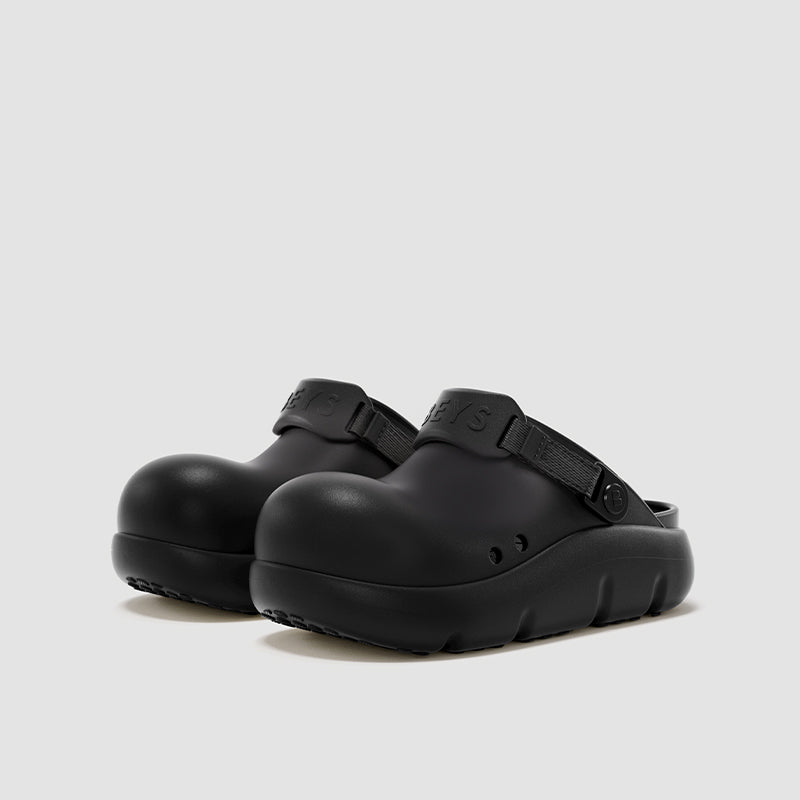 BEYS Clown Mule Shoes for Women 2025 New Summer Thick-Soled Birkenstock-Style Clogs, Slip-On Closed-Toe Outdoor Chef Shoes