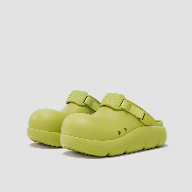 BEYS Clown Mule Shoes for Women 2025 New Summer Thick-Soled Birkenstock-Style Clogs, Slip-On Closed-Toe Outdoor Chef Shoes