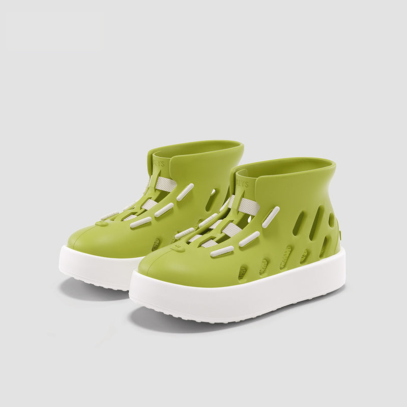 BEYS Men’s & Women’s EVA High-Top Clogs – Waterproof Breathable Ankle Walking Shoes, Lightweight Slip-On Outdoor Sneakers with Ventilation Holes
