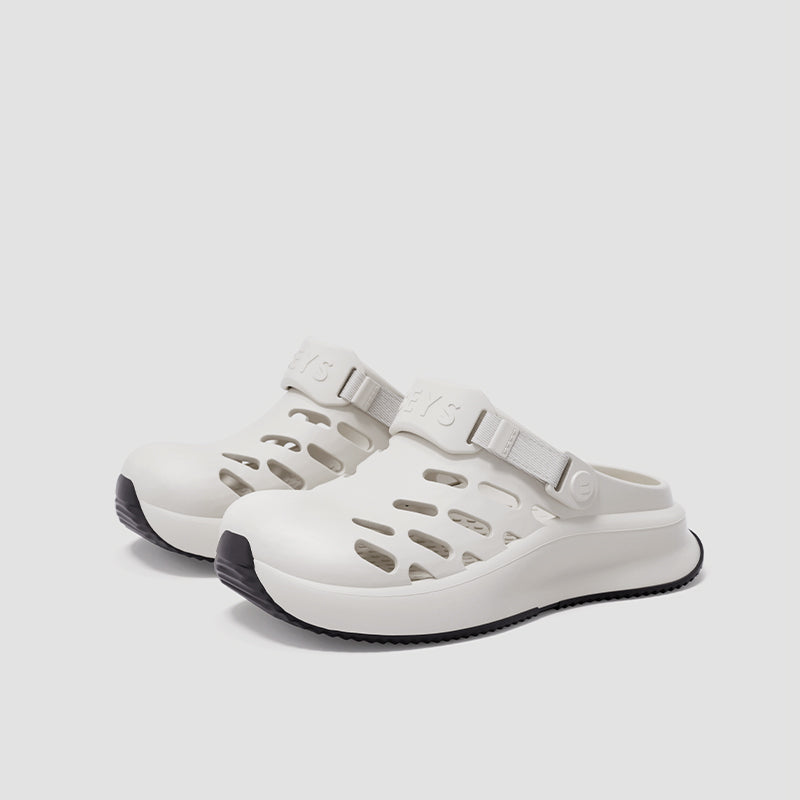 BEYS Men’s & Women’s EVA Clogs – Lightweight Breathable Two-Way Sports Shoes & Slippers, Slip-Resistant Outdoor Walking Sandals with Adjustable Heel Strap