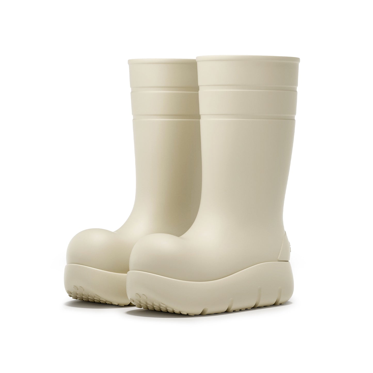 Knee High Boots Wide Calf Waterproof EVA Boots Chunky Platform Boots for Women Tall Rain Boots for Daliy Activities