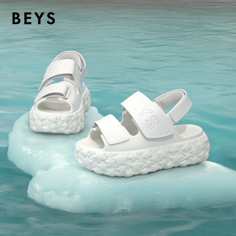 BEYS Star Sandals for Women 2025 – Trendy, Comfy & Stylish Thick-Soled Summer Footwear