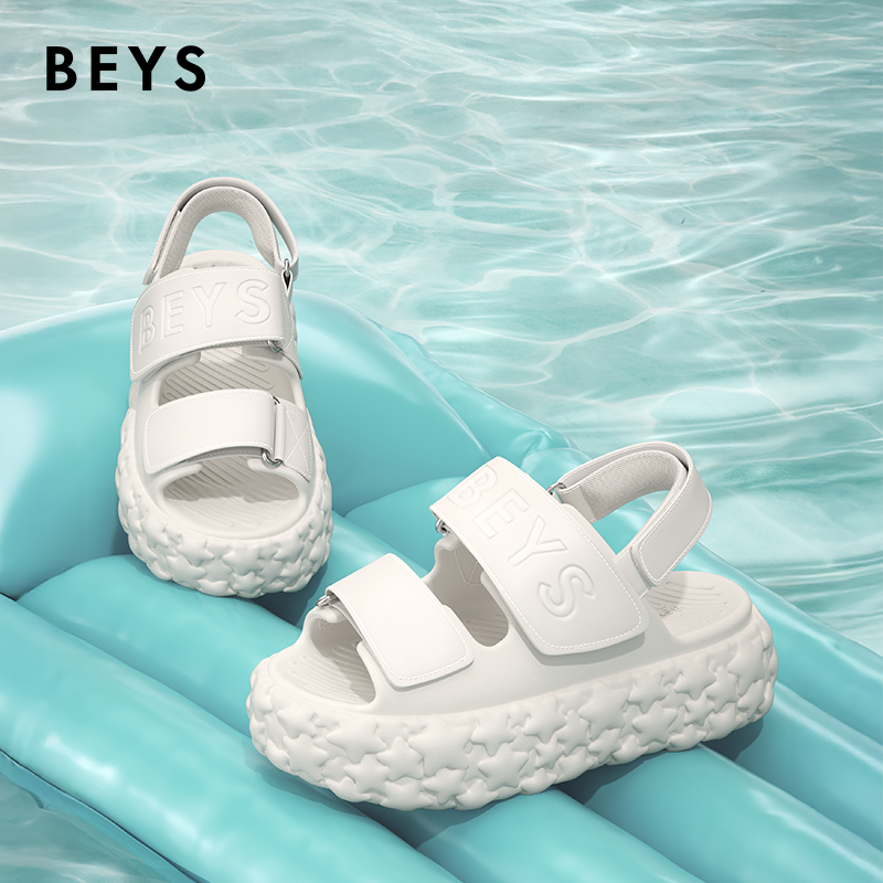 BEYS Star Sandals for Women 2025 – Trendy, Comfy & Stylish Thick-Soled Summer Footwear
