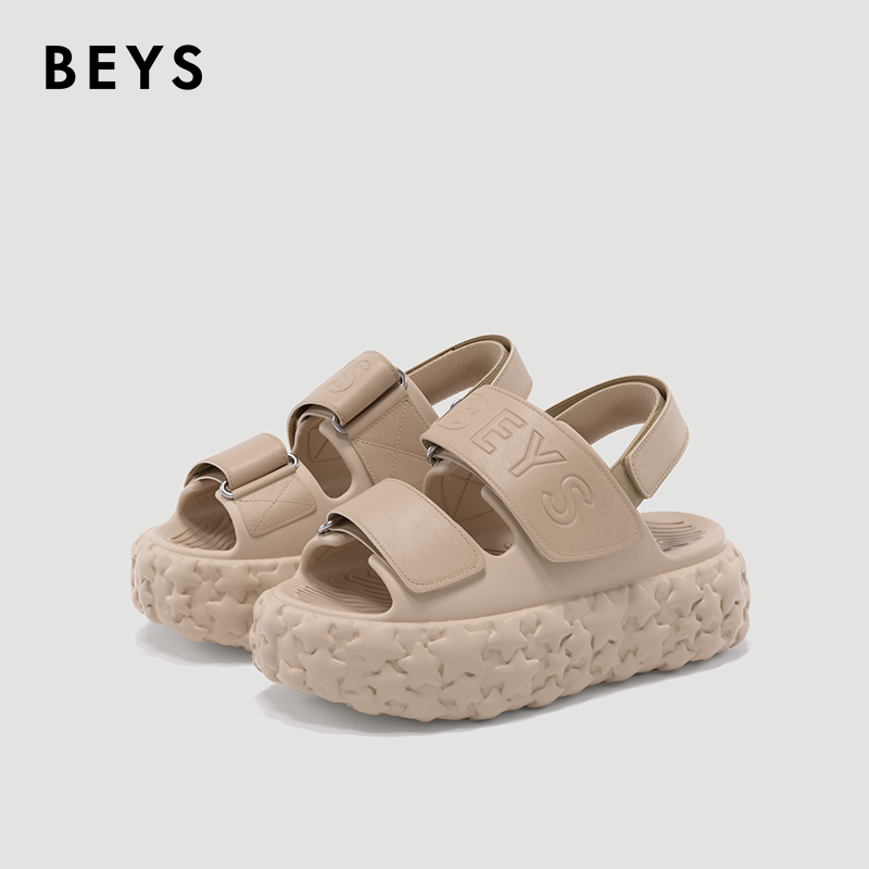 BEYS Star Sandals for Women 2025 – Trendy, Comfy & Stylish Thick-Soled Summer Footwear